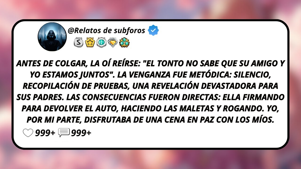 Antes De Colgar, La Oí Reírse: 