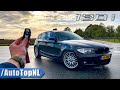 BMW 1 Series E87 130i REVIEW on AUTOBAHN (No Speed Limit) & ROAD by AutoTopNL