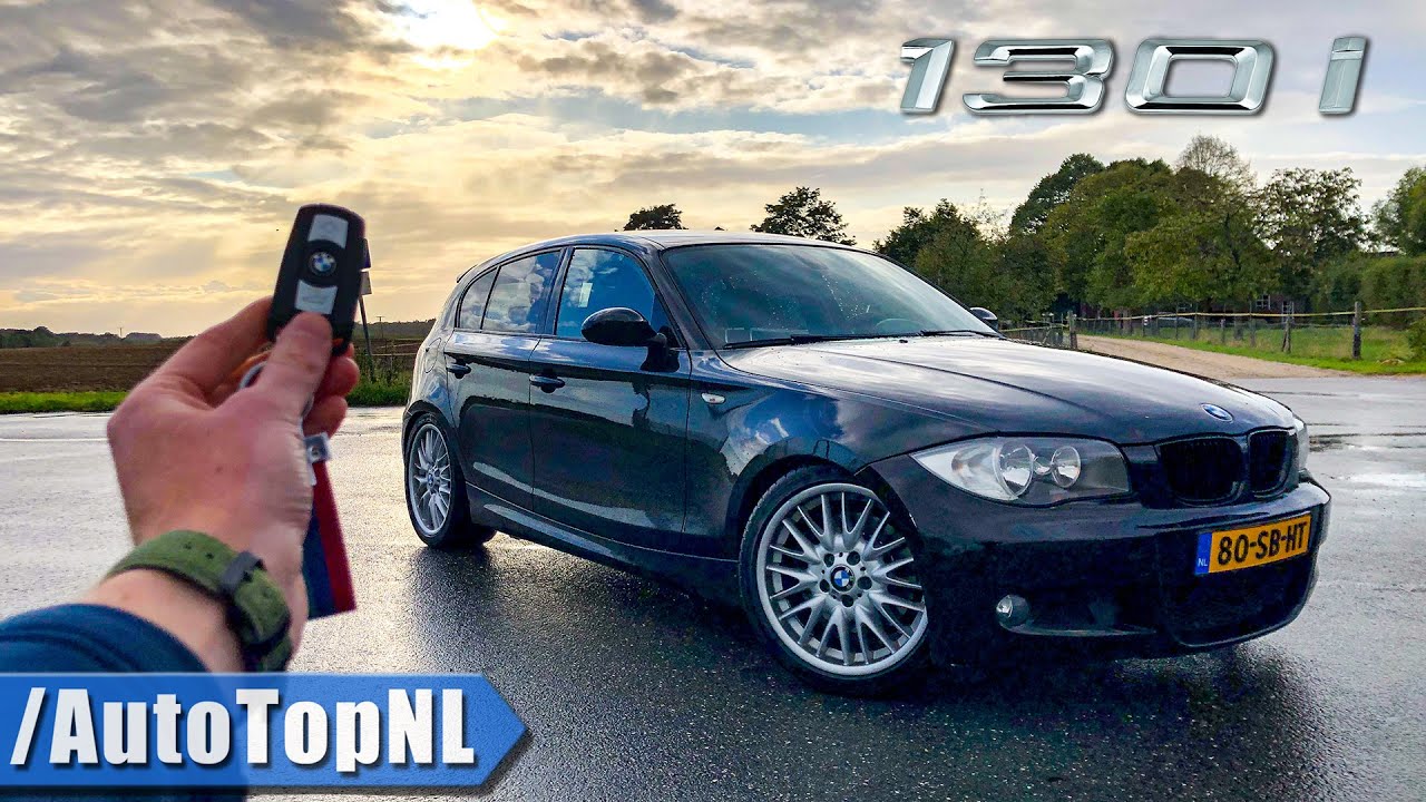 BMW 1 Series E87 130i REVIEW on AUTOBAHN (No Speed Limit) & ROAD by  AutoTopNL 