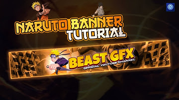 NARUTO THEMED BANNER TUTORIAL | MADE ON ANDROID | PSCC | LIGHTROOM