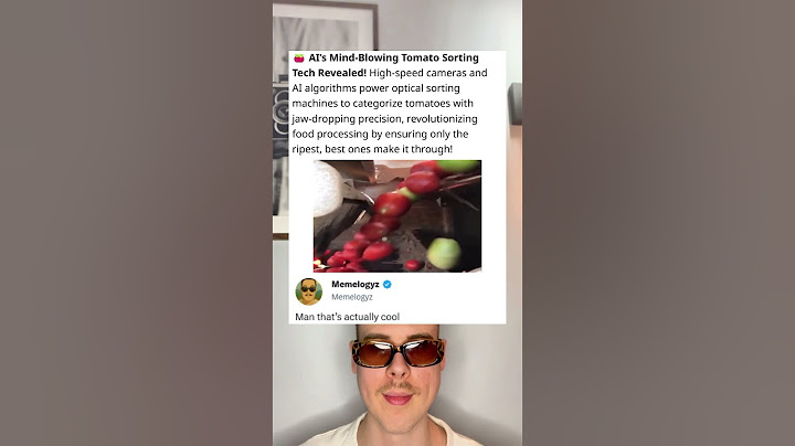 AI’s Mind-Blowing Tomato Sorting Tech Revealed! High-speed cameras and AI algorithms power optical