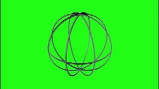 Ring lingkaran green screen