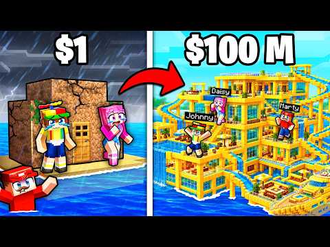 Evolving from POOR to MILLIONAIRE Water House!