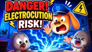 ⚡ Danger! Electrocution Risk | Electrical Safety for Kids
