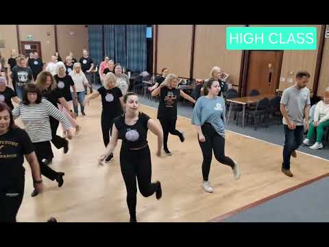 High class (we high class!) Line dance demo