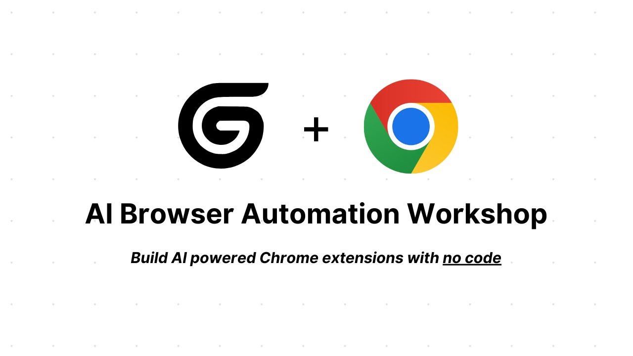 Gumloop Workshop - Chrome Extension Flows
