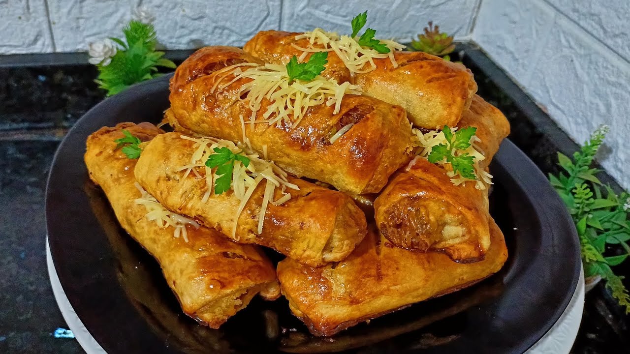 سيكار معمر بالكفتة والخضر 💯👌🏻 وجديهم بدون ورقة البسطيلة / شهيوات رمضان 2026