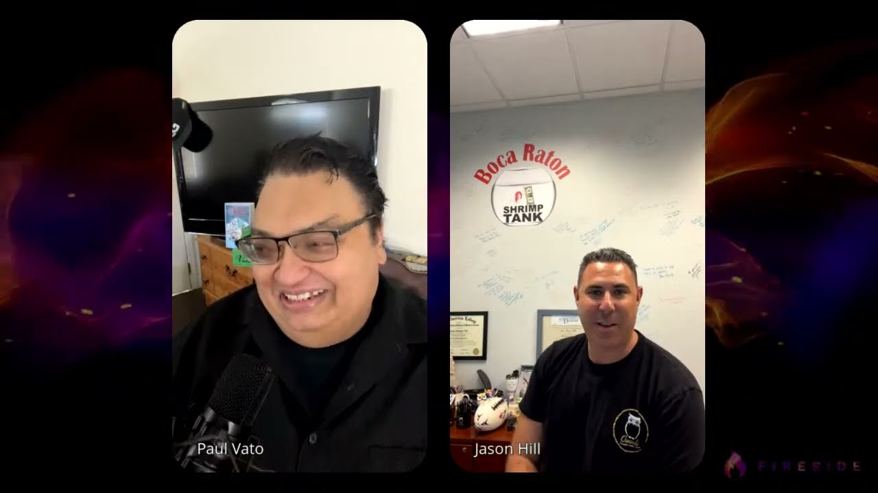 Jason Hill. Founder of Owwll App & Host  of Boca Raton Shrimp Tank Podcast!