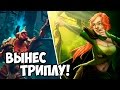 ПАПИЧ: В СОЛО ВЫНЕС ТРИПЛУ на Windranger!