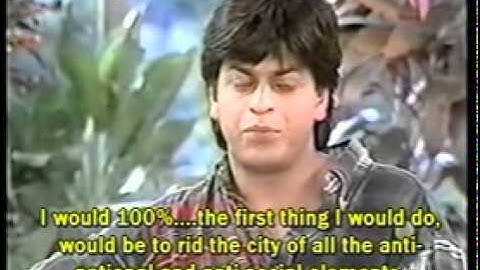 Farida Jalal interviews Shah Rukh Khan part 2 with English subtitles