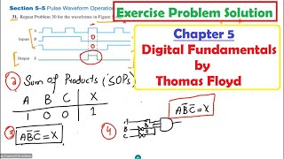 Exercise Problem Pulse Waveform Operations, Chapter 5 Solution Digital Fundamentals by Thomas Floyd Net Worth