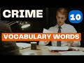🔍 Master Crime Vocabulary! 🕵️♀️ Top 10 Words from TV & Movies | Single Step English 🎬