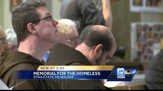 Funeral service held for homeless