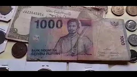 1000 INDONESIAN PAPER MONEY