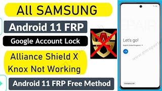 Samsung A51 (SM-A515F) U5 U6 U7 Frp Bypass GoogleAccount Android 11 JAlliance Shield X Not Working