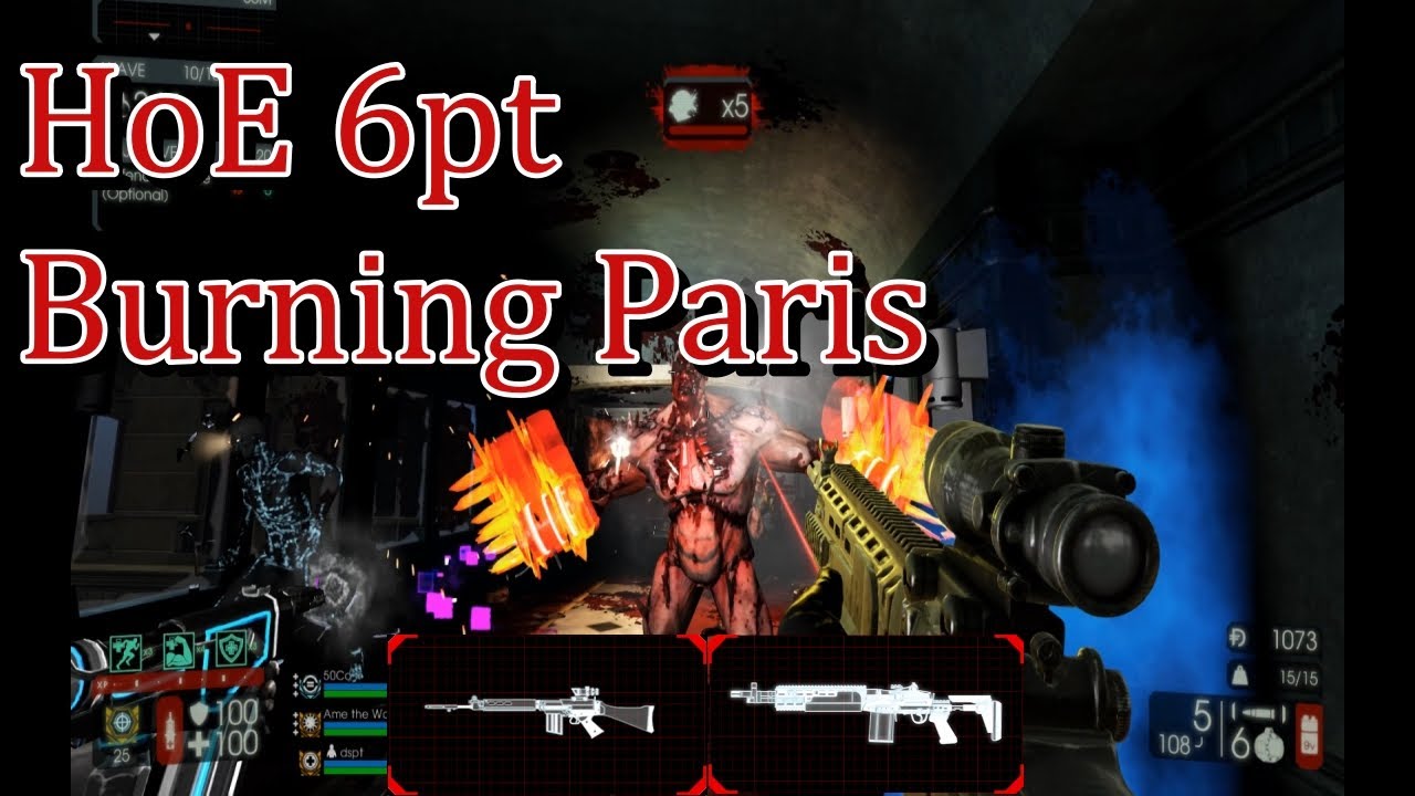 【Killing Floor 2】Hell on Earth 6PT | Burning Paris | Sharpshooter