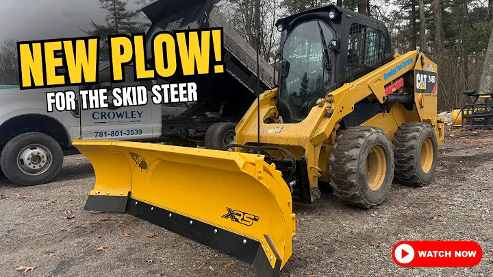 Our Skid Steer Just Got a Massive Snow Plow Upgrade!