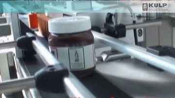 KULP -  Ellipse Jars Labeling Machine / Elips Kavanoz Etiketleme Makinesi / آلة وضع العلامات