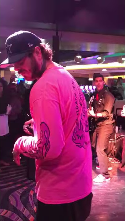 Post Malone Performs Sublime's Santeria at MGM Grand Detroit