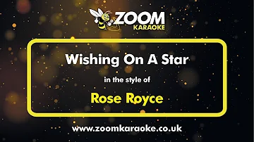 Rose Royce - Wishing On A Star - Karaoke Version from Zoom Karaoke