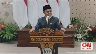 FULL Sambutan Pimpinan Ponpes Modern Gontor KH Hasan Abdullah Sahal di Hadapan Presiden Prabowo