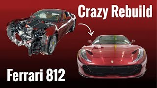 Information Ferrari 812 SuperFast From Wrecked to Fixed In 14 Minutes!!! (VIDEO #48) Update