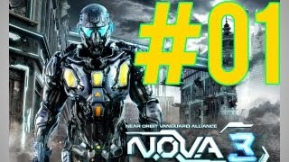 N.O.V.A 3 APK - Part 1 (Walkthrough/Playthrough) [IPad/IPhone/IPod] {No Commentary}