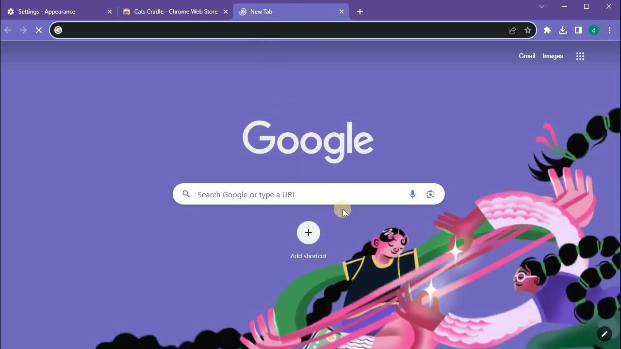 how-to-change-google-chrome-background-theme-laptop-pc-youtube