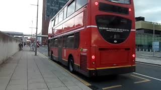 Enviro 400 Trident Gal Commercial E7 Sn06Bnk - Hereeast Route 847 Arrives At Stratford International