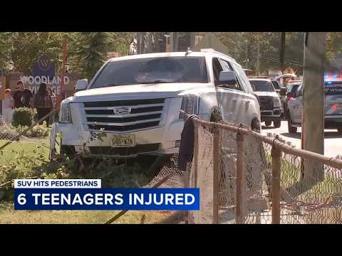 16-year-old driver charged after 6 people struck by SUV in Lindenwold