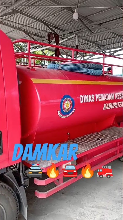 damkar'ini mobil suplai 5000 liter pemadam kebakaran'..