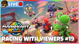 MARIO KART WORLD: RACING WITH VIEWERS! — WEEK 19 @LibanAli