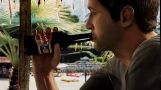 UNCHARTED 2: AMONG THIEVES REMASTERED (PS4) - GIF Video - Drinking
