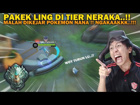NGAKAK WOY!! KUCING NANA GA BISA KEJAR LING!! TES HERO DI TIER NERAKA!! - NGAKAK WOY!! KUCING NANA GA BISA KEJAR LING!! TES HERO DI TIER NERAKA!!