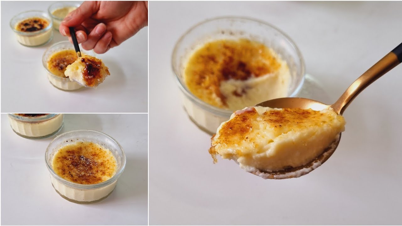 على البوتاجاز وبدون كريمة طهى هتعملى الكريم بروليه يعنى هتعمليه