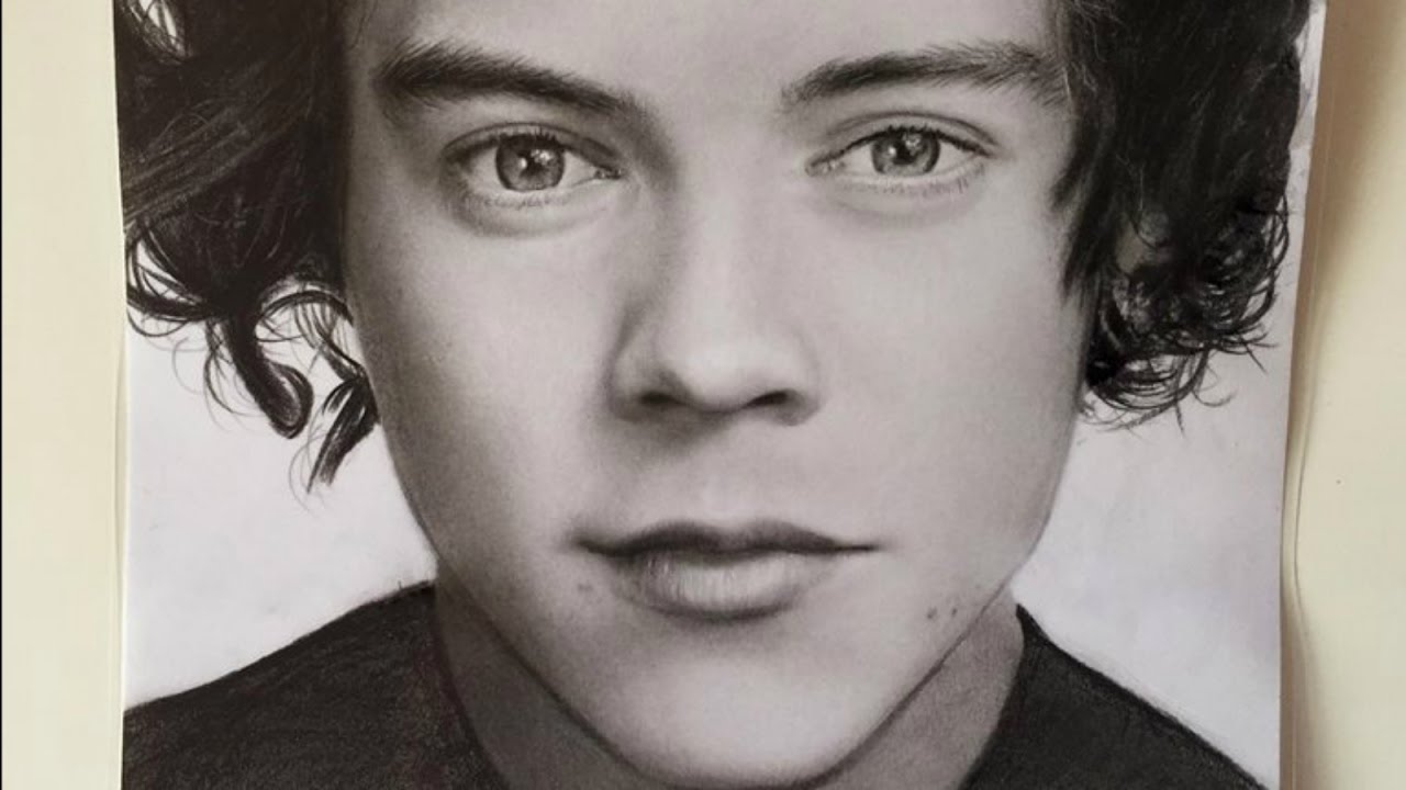 Drawing Harry Styles.