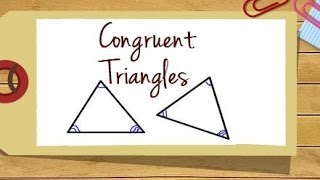 Congruent triangles-Geometry Help