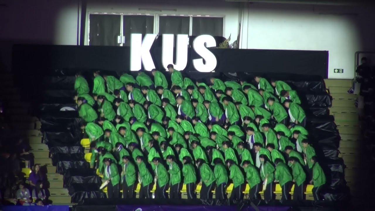 โชว์เชียร์สาธิตเกษตร (สแตนด์เชียร์) | ในพิธีเปิดการแข่งขันกีฬาสาธิตสามัคคี ครั้งที่ 47 เจ้ารามเกมส์