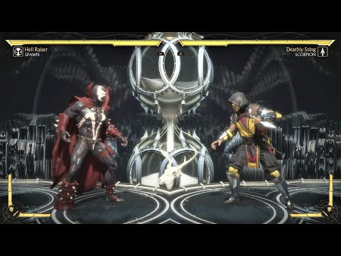 Spawn vs Scorpion (Hardest AI) - MORTAL KOMBAT 11