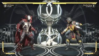 Spawn vs Scorpion (Hardest AI) - MORTAL KOMBAT 11