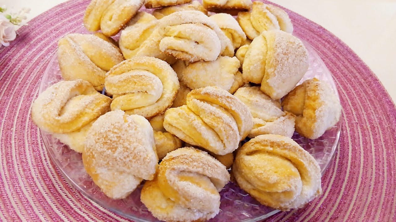 🔴Ucuz və Asan Başa Gələn Qazayağı Peçenye Resepti💯 🔴Печенье Гусиные Лапки #pecenyereseptleri