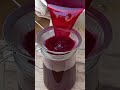 Cold zobo drink for the hot weather ☺️ #shortvideo #villagerlifestyle #shorts #viralvideos