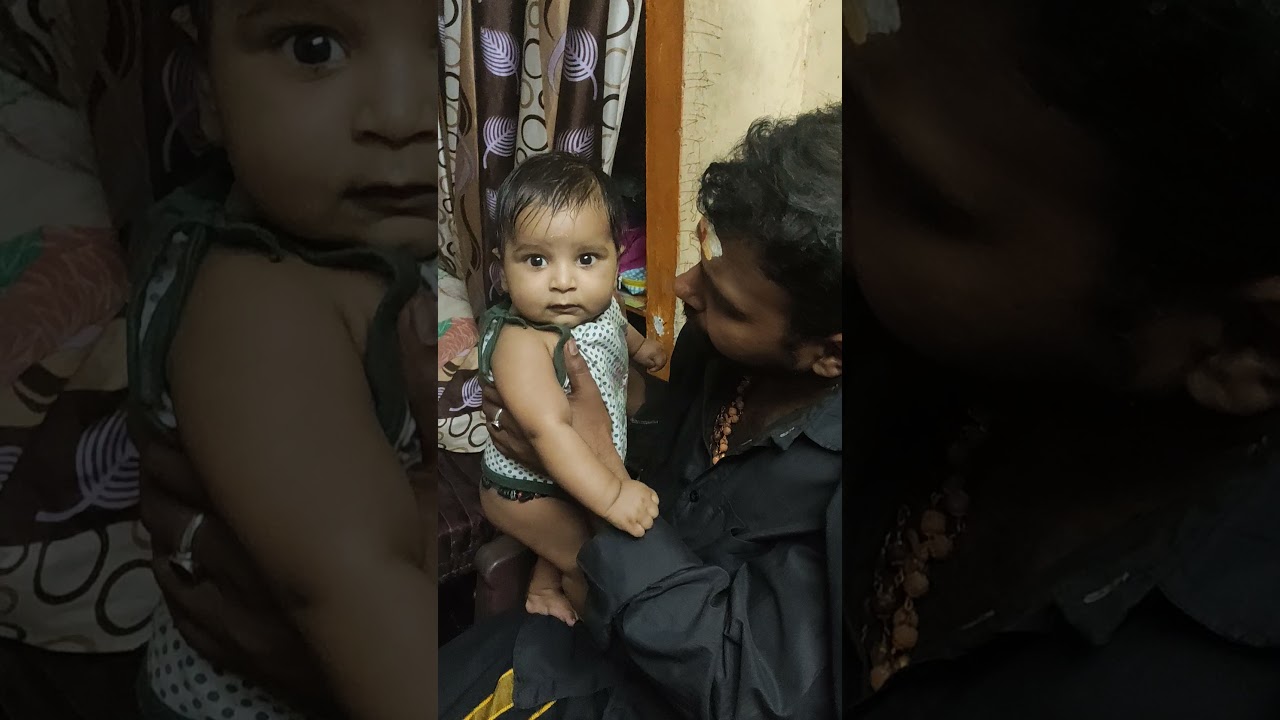 cute baby motivation in father's love ❤❤❤❤||father kisses 🥰🥰🥰|||| dt all vlogs