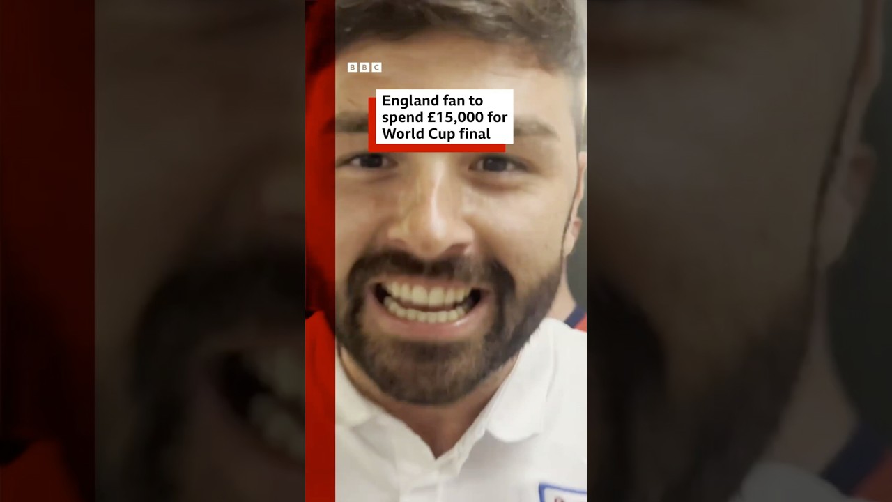 England fans fly out to the US for the World Cup semi-final against Argentina. #BBCNews
