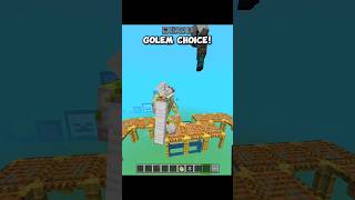 Minecraft Iron Golem 💀#minecraft #shorts