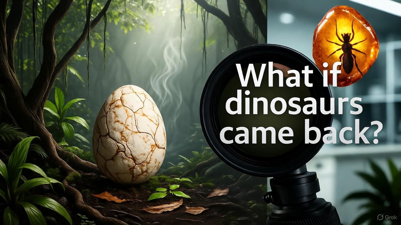 Can dinosaurs be brought back✨ Science In Short