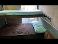 Cargo Trailer Camper Conversion - Finished Ceiling and camper overview