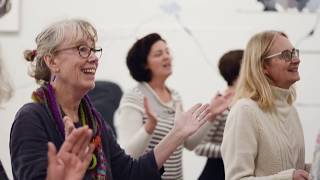 Sing Choir Flash Mob at The Tate, St Ives