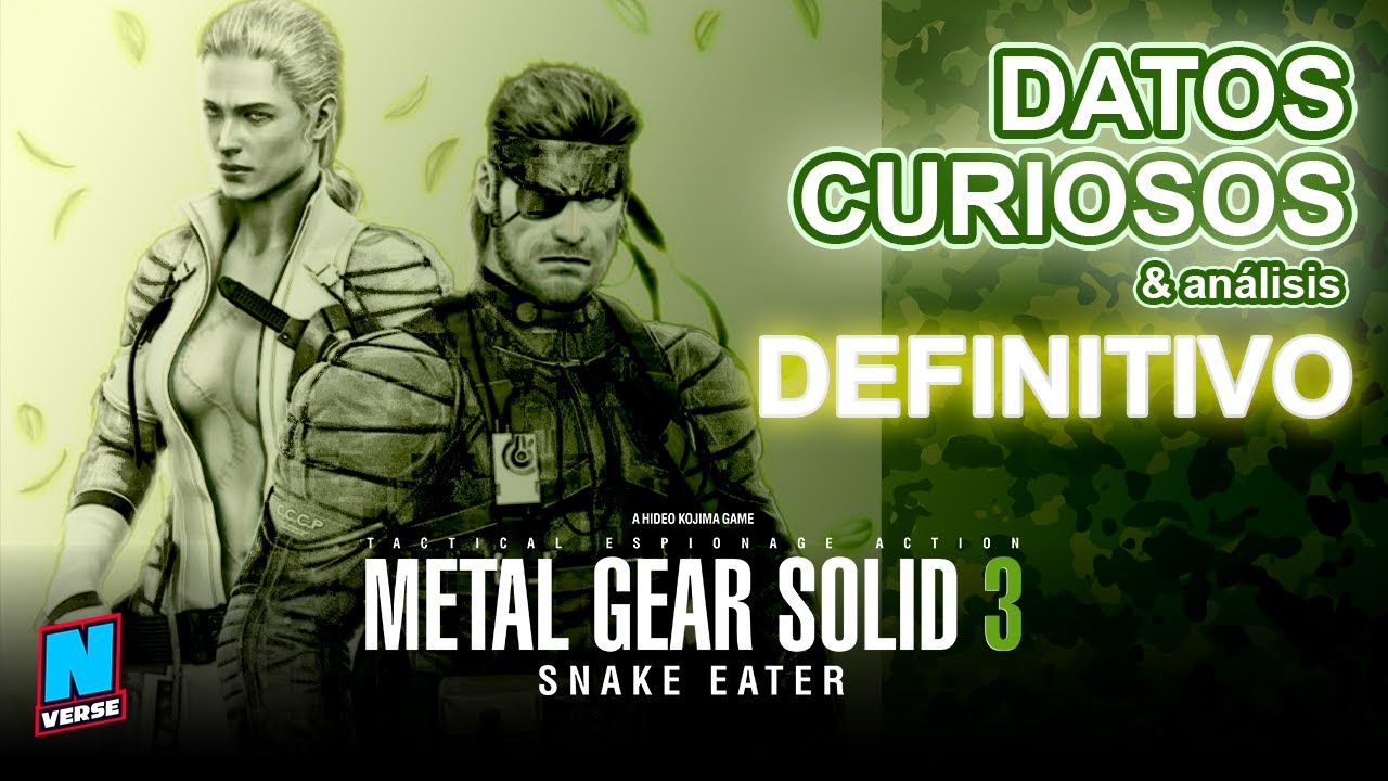 Curiosidades y análisis DEFINITIVO | Metal Gear Solid 3 | Nverse (Gamerverse)