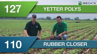 Becks Closing Wheel Study Yetter Poly Vs. Factory Rubber